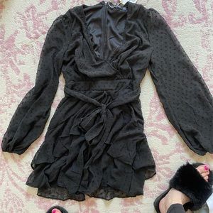 Size Small Boohoo Black Dress